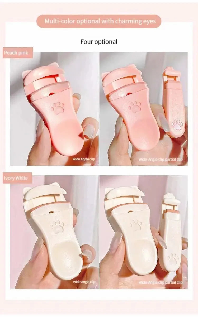 2 PCS Cat Claw Eyelashes Curler Long Lasting Professional for Women Makeup Accessories Tool Fit All Eyelash Shapes
