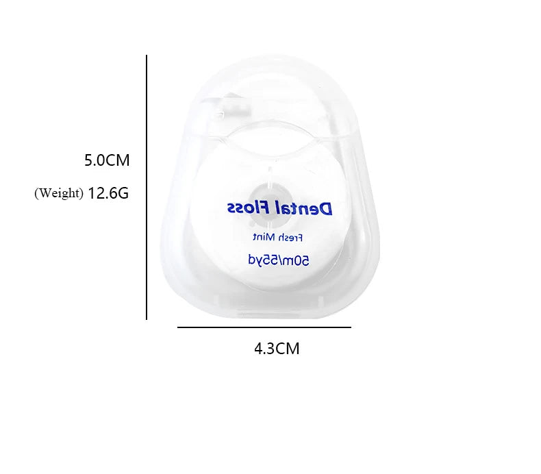 Replaceable Dental Floss Stainless Steel Y Shape Floss Holder Reusable Toothpick Portable Hilo Dental Floss Dental Teeth Sticks