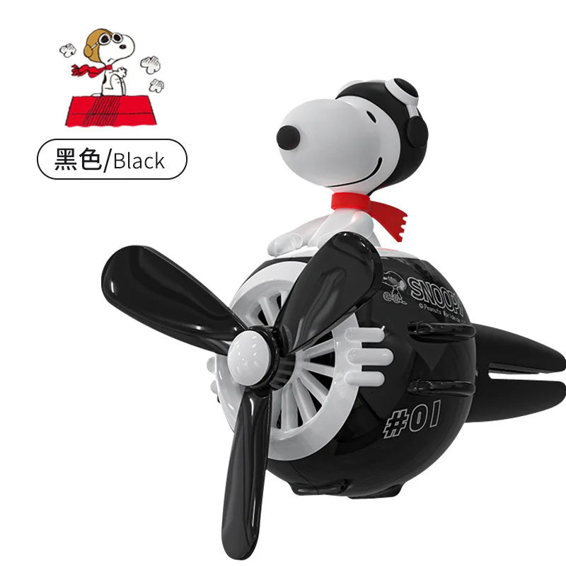 New Cartoon Creative Snoopys Car Aromatherapy Decoration Cute Car Perfume Accessories Air Outlet Cartoon Aromatherapys Gadgets