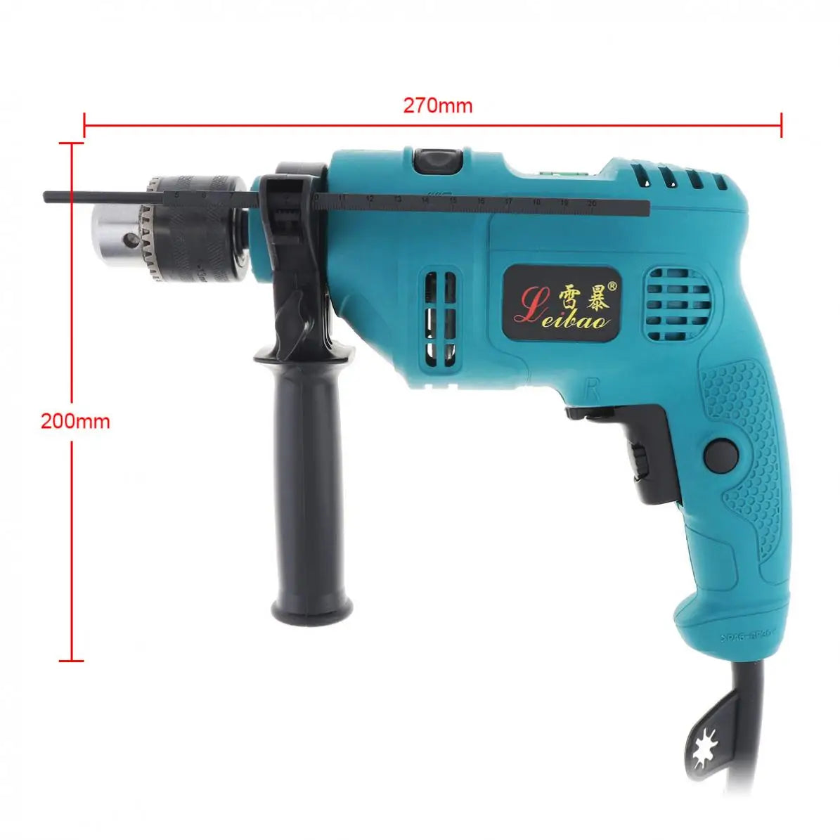 220V 3000RPM Handheld Electric Pistol Drill Power Tools with Variable Speed Switch and 13mm Drill Chuck for Punching / Polishing