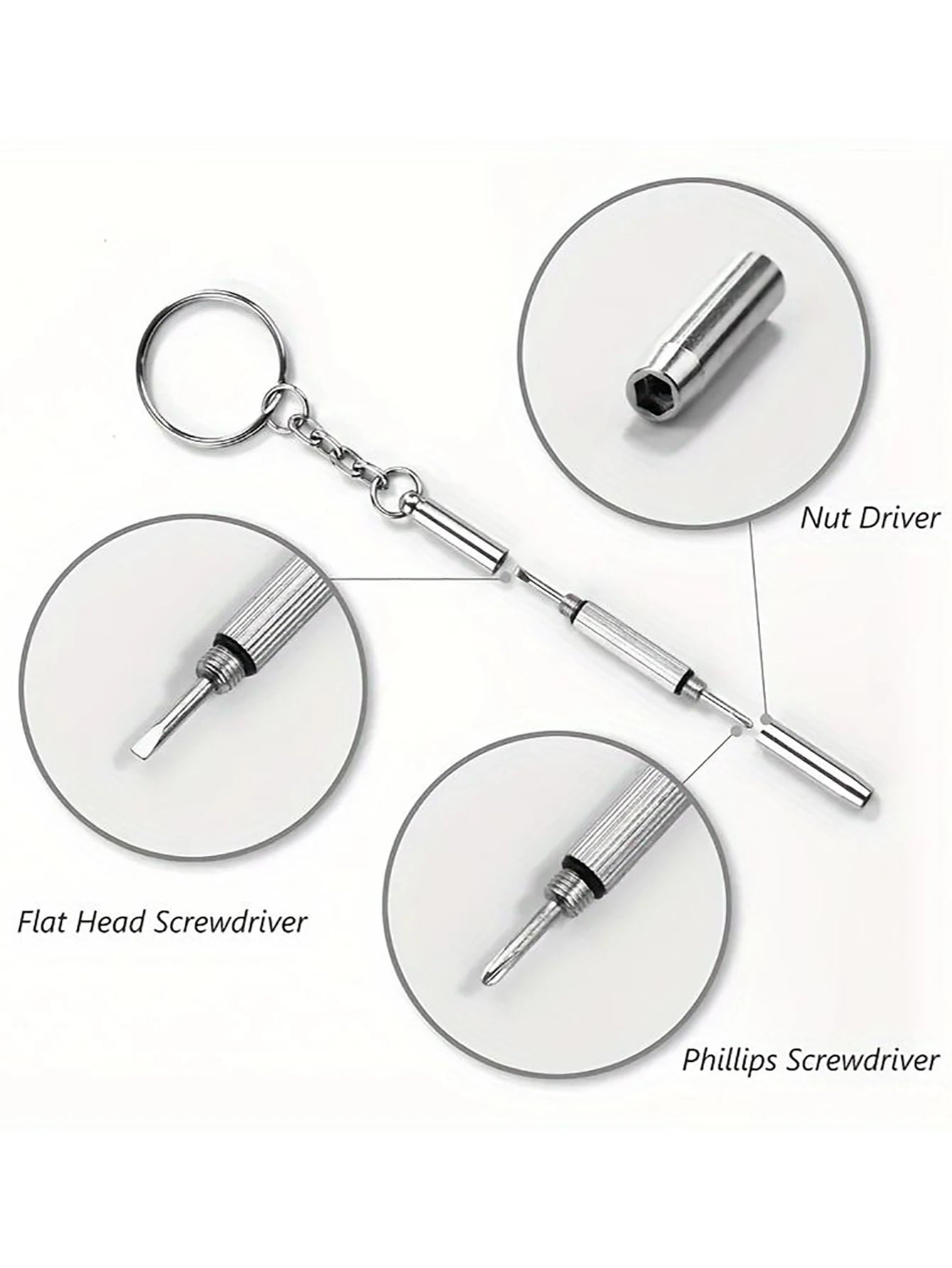 1set(4/8/10/20pcs) Nose Pads Set Soft Silicone Transparent Nose Pads With Screwdriver Glasses Replacement Repair Supplies