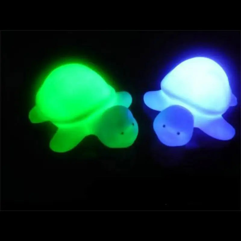 Ag10 Button Batteries Bedside Lamp Plastic Mini Night Light Enamel Touch Light Indoor Lighting Seven-color