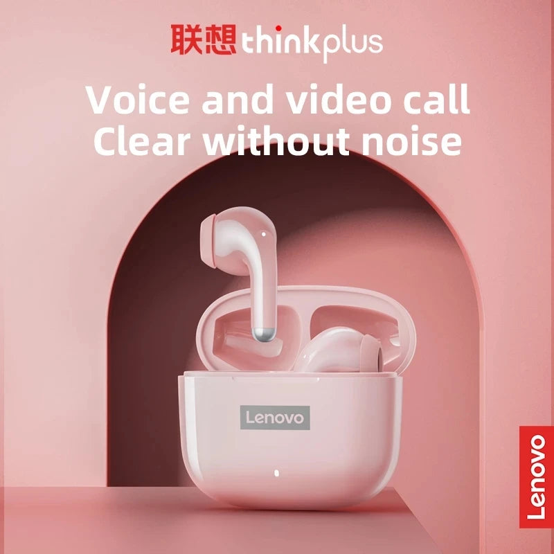 Upgraded Lenovo LP40 Pro TWS Earphones Wireless Bluetooth 5.1 Sports Noise Reduction Earphones Touch 250mAH Headset