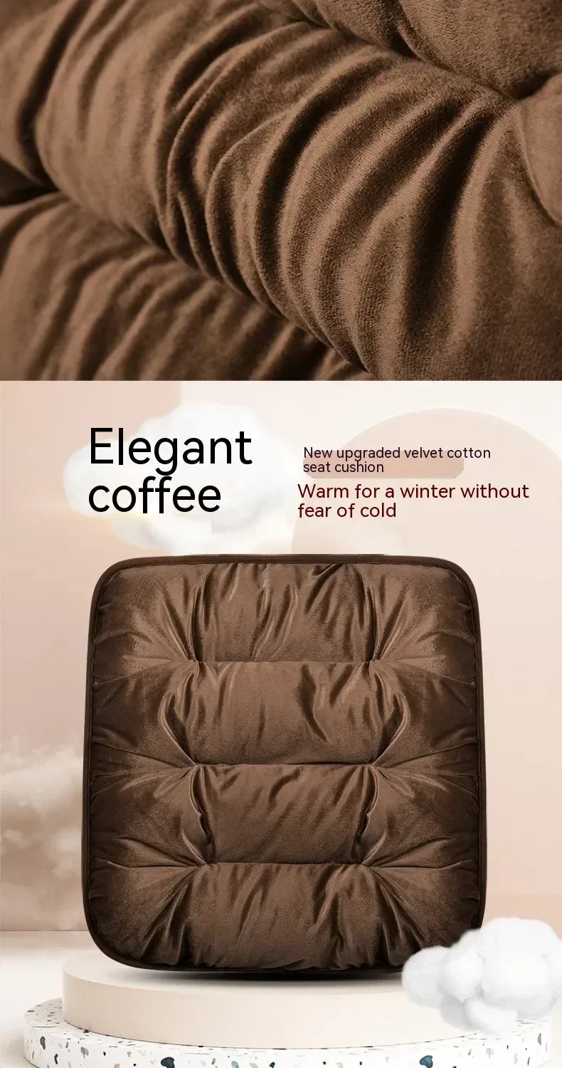 Winter Thickened Car Seat Cover Non-slip Comfortable Warm Seat Cover Seat Protector Car Front/rear Seat Cushion Accessories