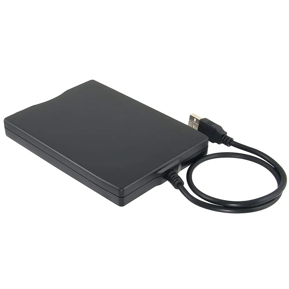 USB Floppy Disk Reader Drive 3.5" External Portable 1.44 MB FDD Diskette Drive for Mac Windows 10/7/8/XP/Vista PC Laptop Desktop