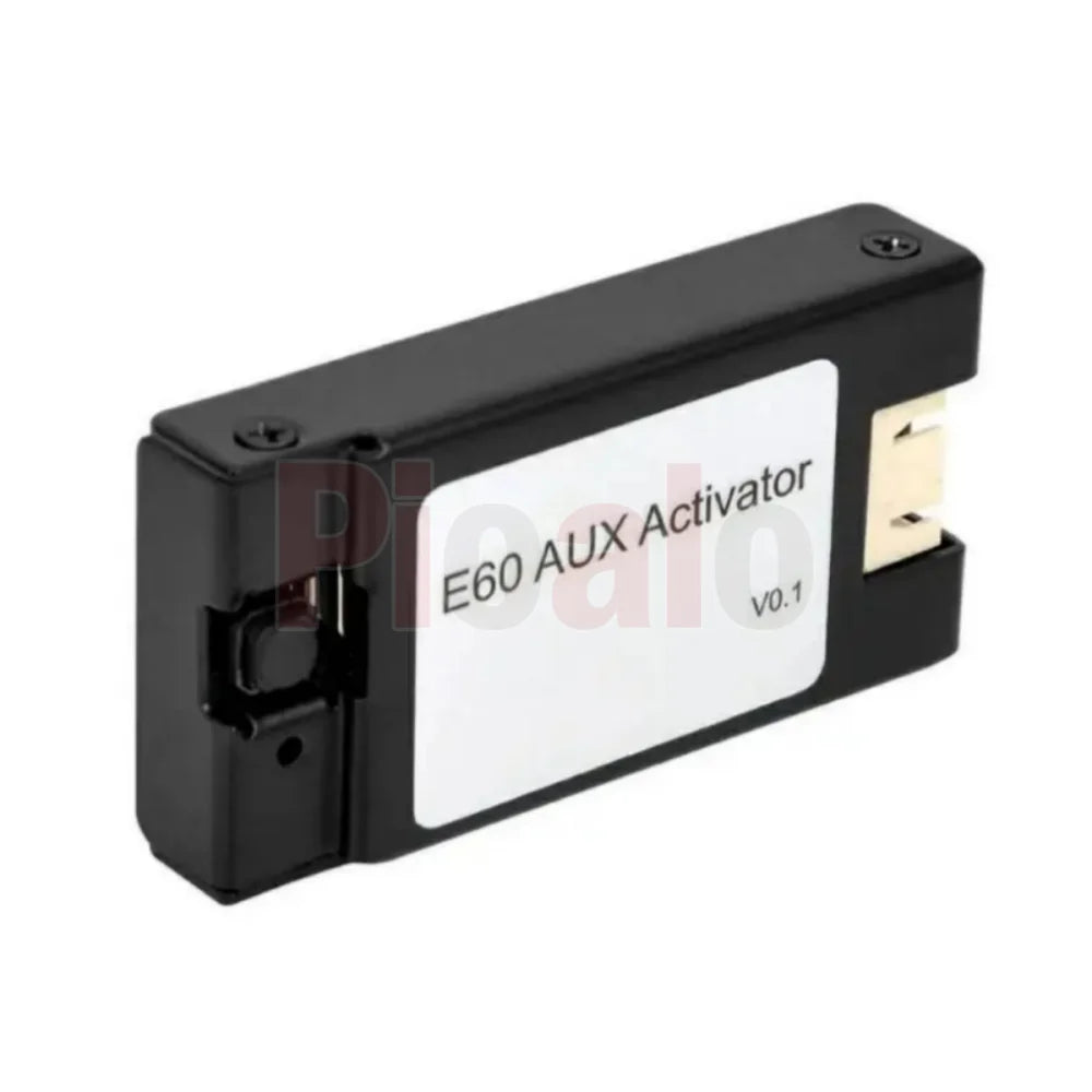 Car Radio AUX Activator For BMW 5 Series E60 E61 E63 E64 2003 - 2010 original car without AUX install android radio can directly