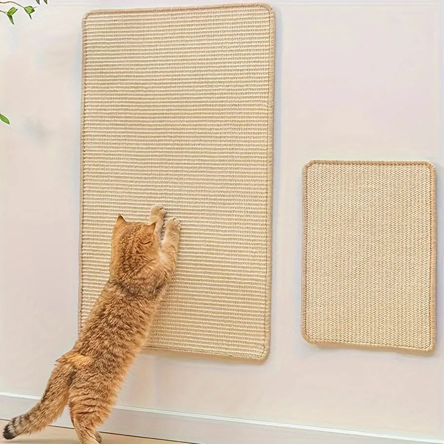 Sisal Mat Pet Cat Scratching Board to Protect the Sofa Cat Scratch Resistant to Abrasion Claws Do Not Drop Crumbs Cat Supplies