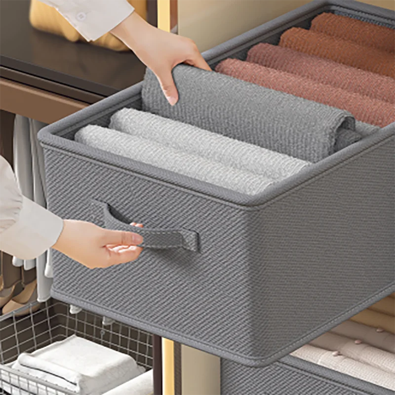 Large Capacity Storage Box for Organizing Clothes, Toys, and More-Drawer Style with No Dividers-Multipurpose Closet Storage Bin