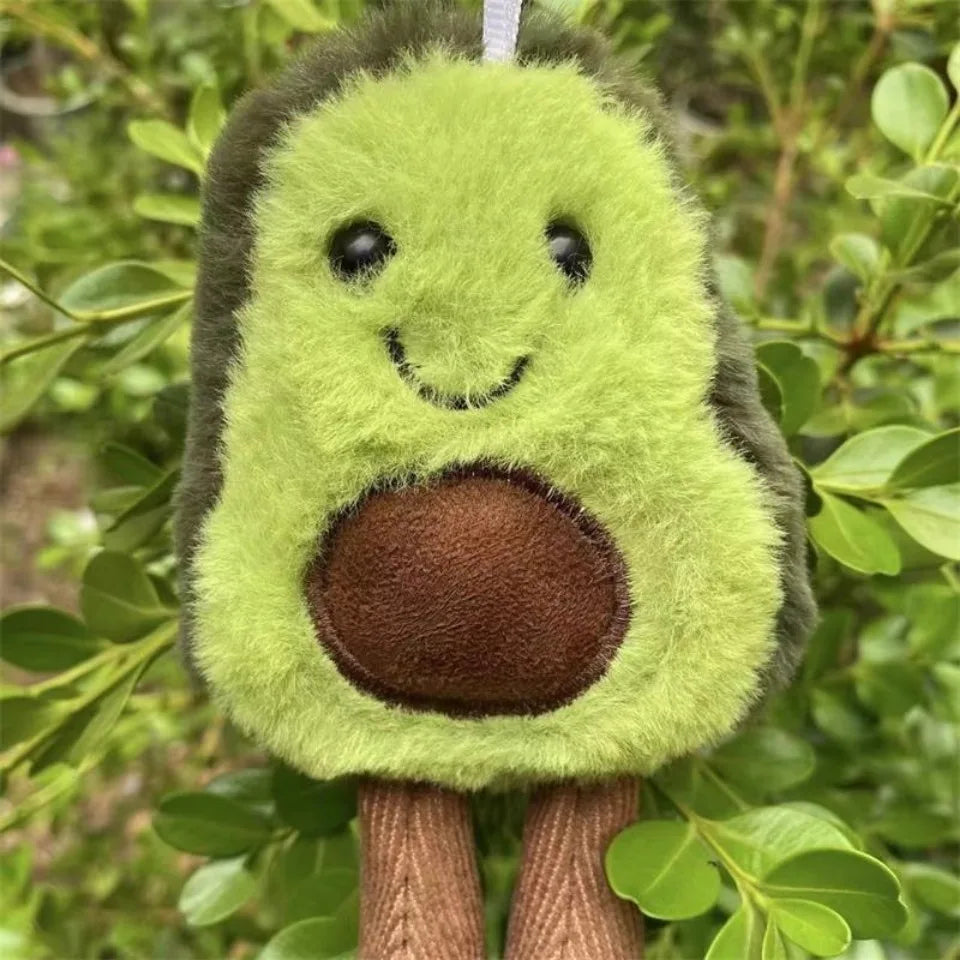 A cute avocado pet plush toy, suitable for daily companionship of small and medium-sized dogs,small furry pet toy