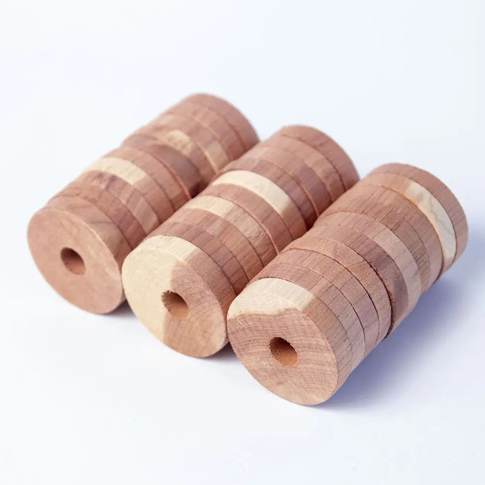 10Pcs/Set Cedar Block Deterrent  Fresh Odour  Insect Wardrobe Health Natural Clothes Camphor Insect Repellent Moth  Moth Balls s