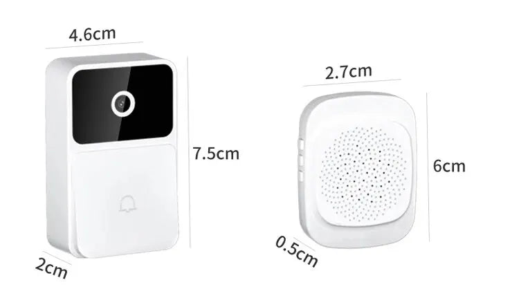 WIFI Video Doorbell Camera Wireless Night Vision Smart Home Security HD Door Bell Two Way Intercom Voice Change For Home