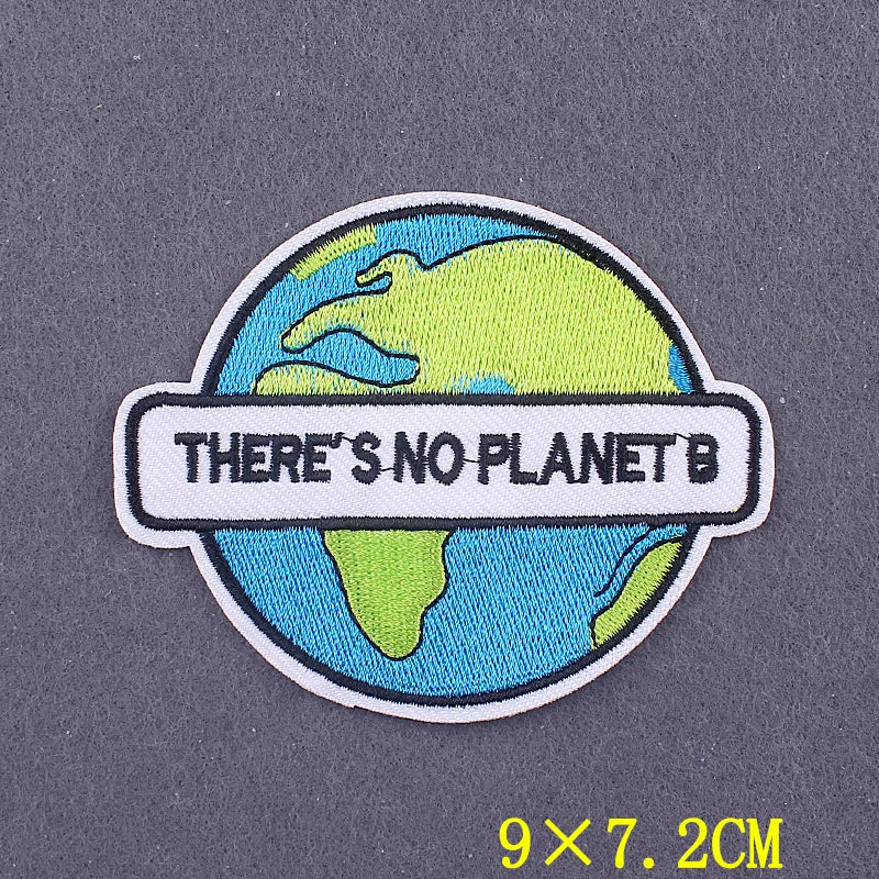 Hiking Adventure Patches For Clothing Stickers DIY Hook Loop Badges Camping Embroidery Patch Iron On Patches On Clothes Stripes