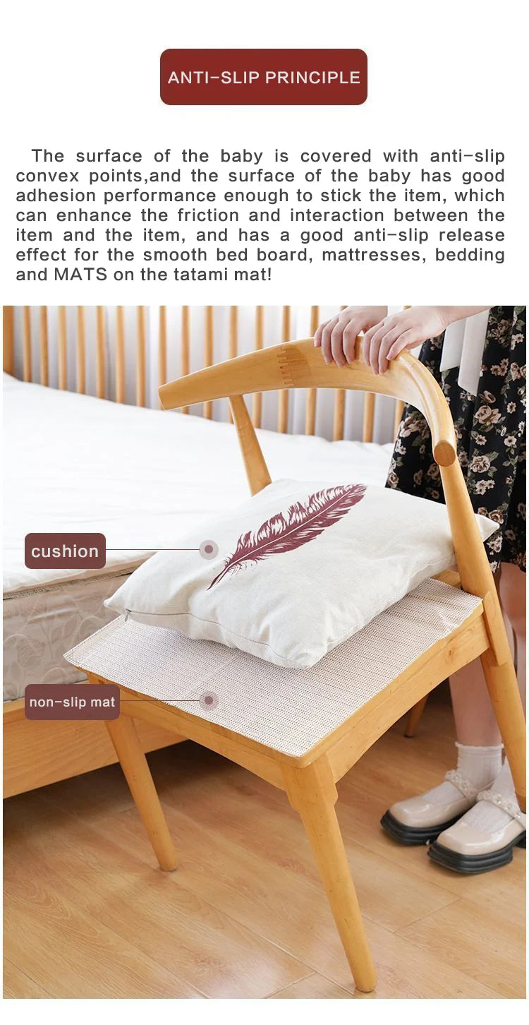 Anti-slip mat Fixed mattress High quality eco-friendly PVC Increased friction is suitable for beds, sofas and floors