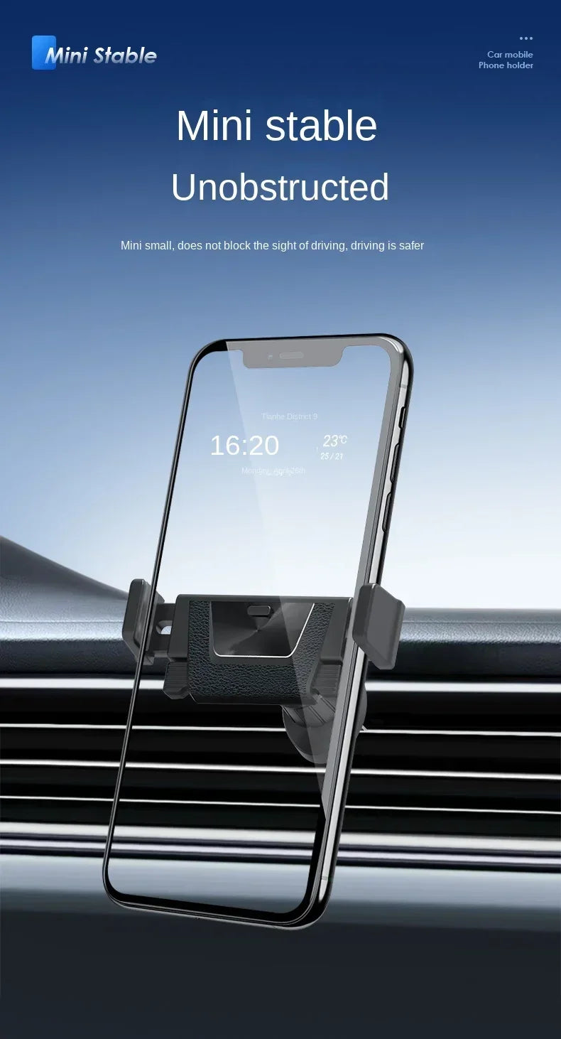 RandGrey Car Phone Holder for Universal Mobile Phone Holder Stand Car Phone Stand for Car Air Outlet Mount Car Cell Phone Suppor