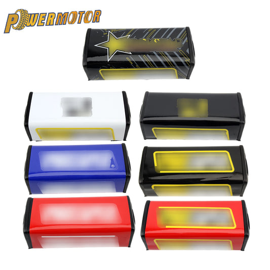 Motorcycle Square Handle Bar Pad Protector Sponge for PROTAPER 1-1/8" 28mm Dirt Pit Bike ATV Motocross Accessories Enduro