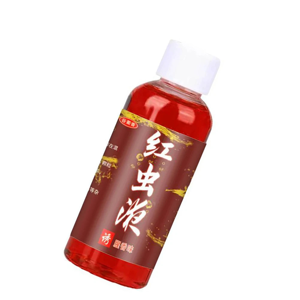 Concentrated Red Worm Liquid Multipurpose Concentrated Fish Bait Additive Permeability Red Worm Additive for Trout Cod Carp Bass