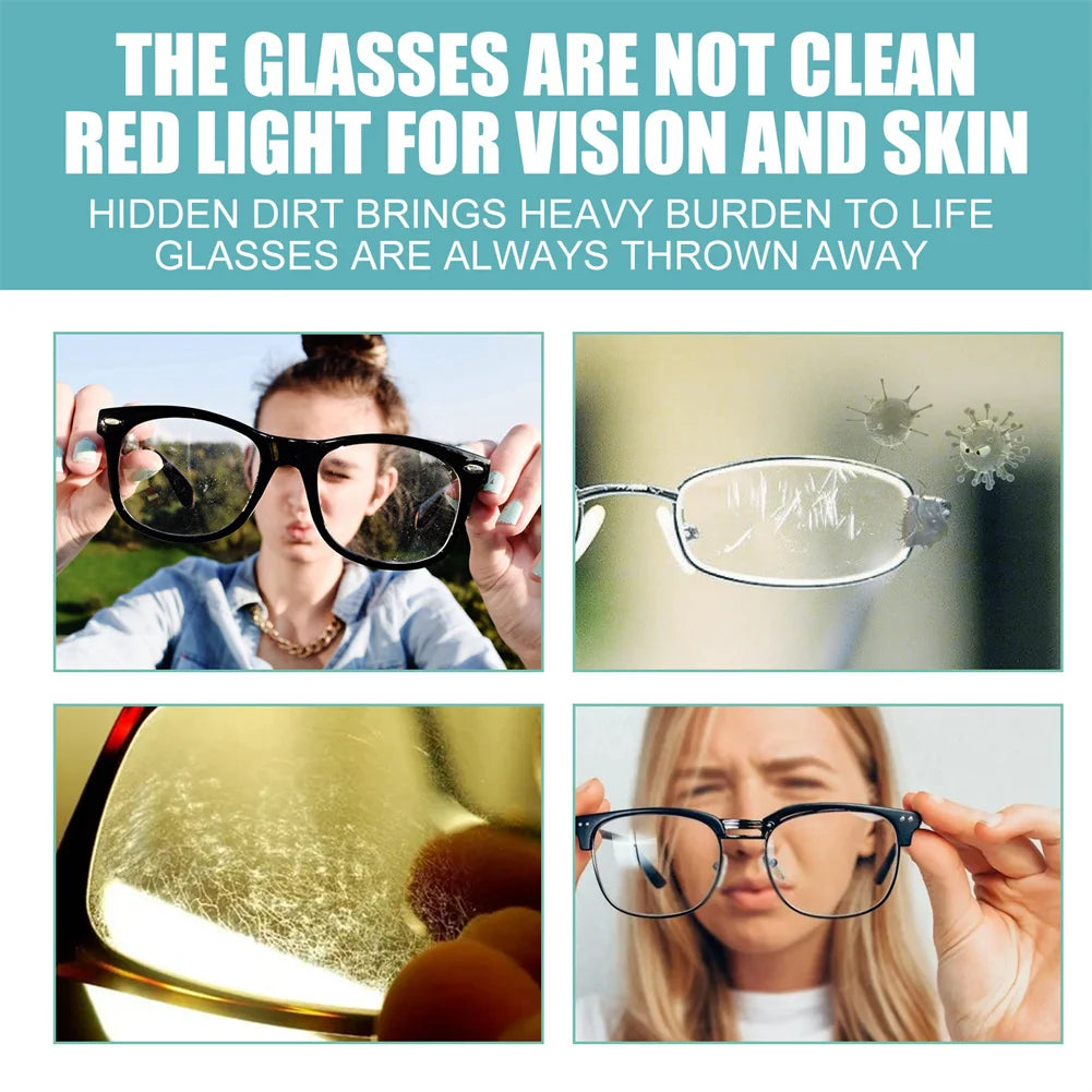 2023 Spray Repair Scratch Blur Eyeglass Lens Lens Scratch Remover Cleaning Glass Grinding Refurbished Maintenance Agent Home