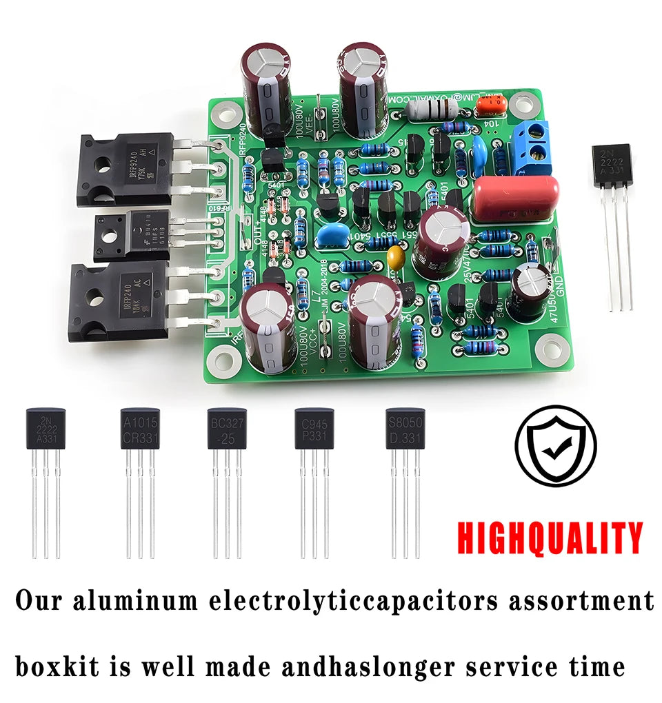 200pcs BJT Transistor Kit 10 Values A1015 BC327 BC337 C1815 S8050 S8850 2N2222 2N2907 PNP NPN Bipolar Power Transi