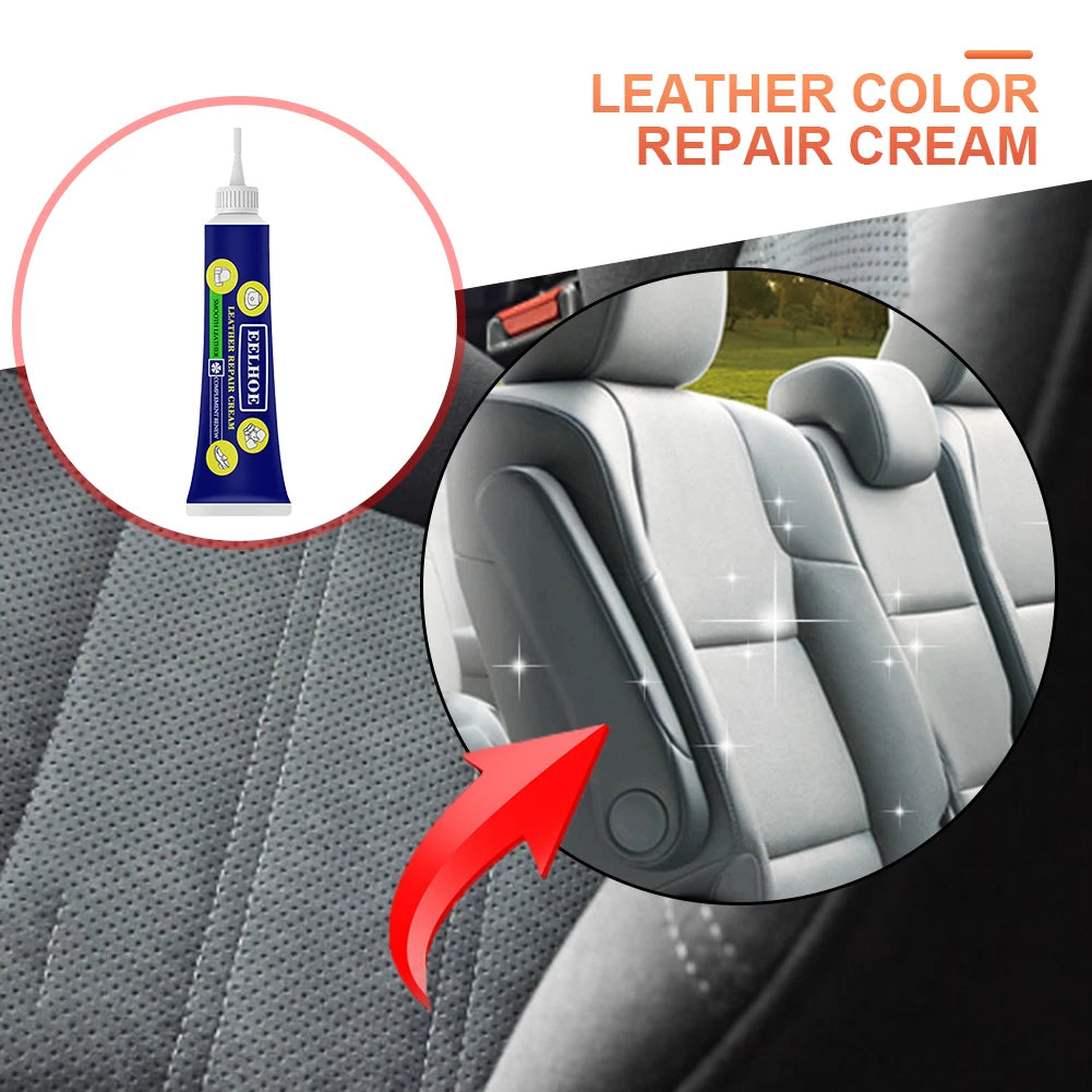 50ML-20ML Leather Repair Gel Car Home Leather Complementary Repair Refurbishing Paint Auto Seat Sofa Scratch Cracks Restoration