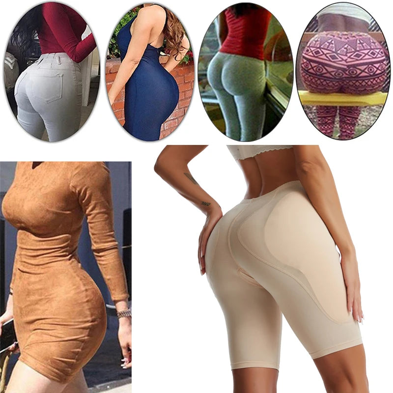 Shapewear Butt Lifter Panties Women Hip Shapewear Panties Sexy Body Shaper Push Up Panties Hip Enahncer Padded Fake Ass Pants