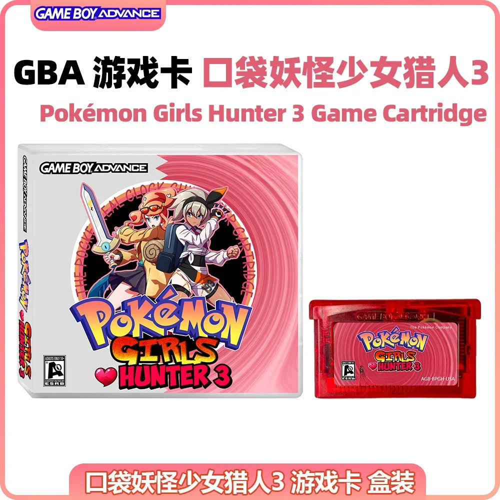 GBA RTC Pokemon  Real Clock  New Version 2.0 Game Card  Featured Popular English Games