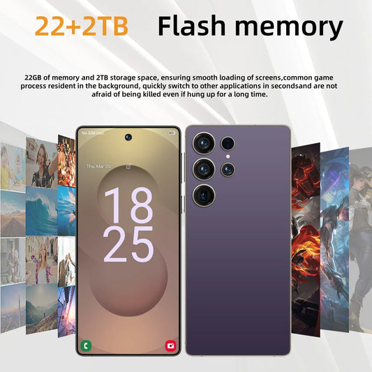 2025 Global version Mobile Phones S25 Ultra 7.3HD Cellphones 22G+2T Original Smartphone Dual SIM Android 14 7800mAh 5G Phone