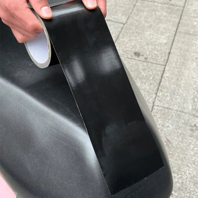 Motorcycle Seat Repair Sticker Universal Autocycle Seats Cushion Protector Film Leather Sofa Self-adhesive Repair Tape Accessory
