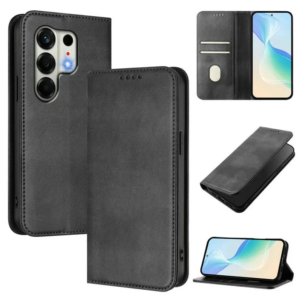 For Tecno Camon 50 Pro 2026 RFID Leather Wallet Funda for Tecno Camon 40 Premier Case Phone Camon 50 40 Pro Magnetic Flip Cover