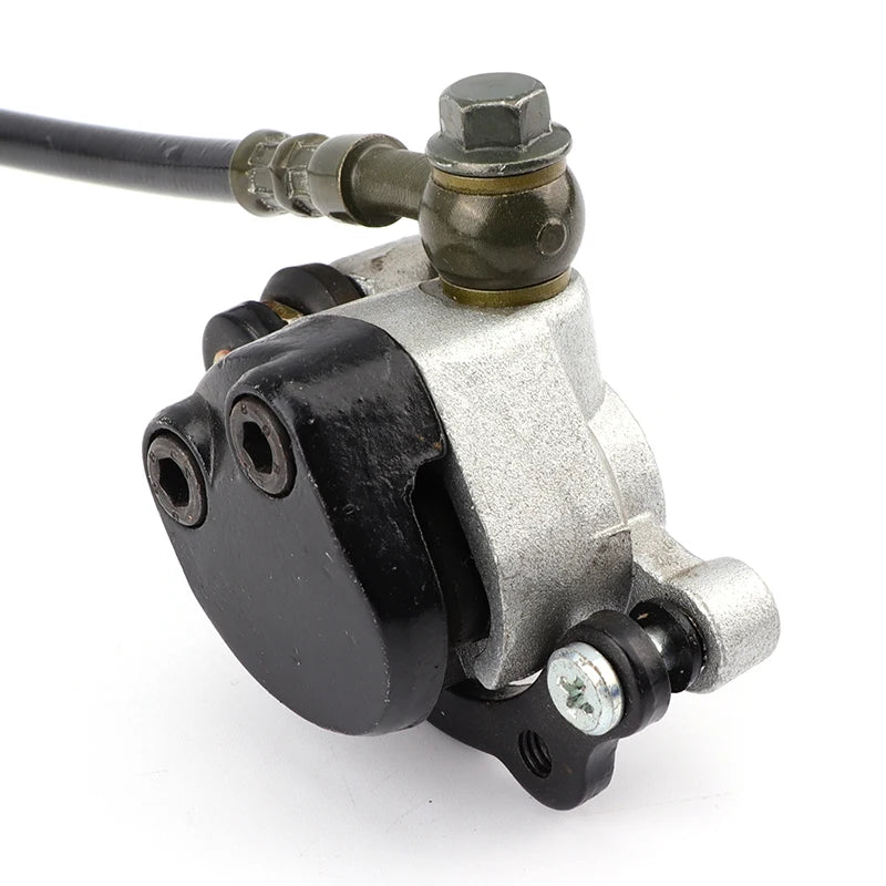 2 Stroke 47 49cc Motorcycle pocket bike Brake Front Rear Left Right Pump Master Cylinder Hydraulic Brake Hose Line Brake Caliper