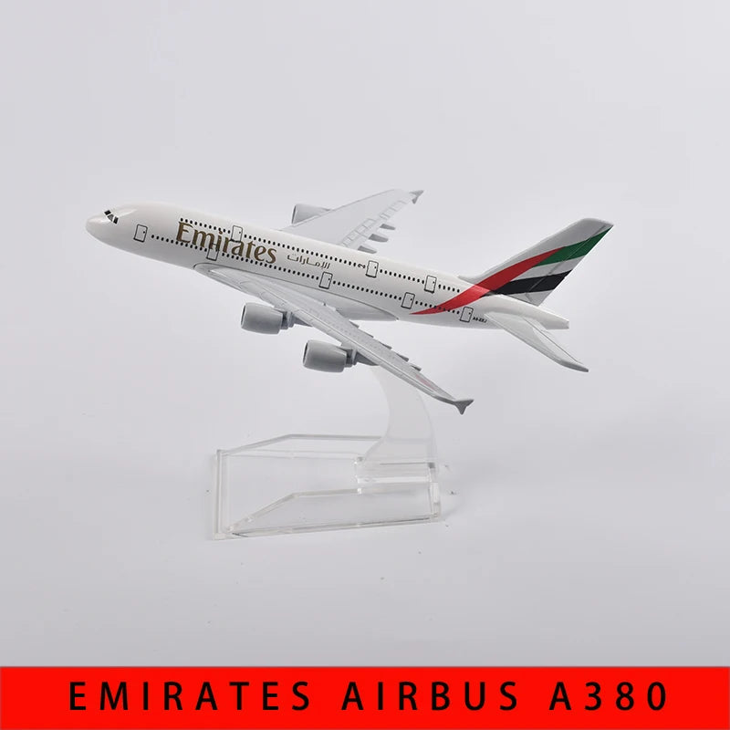 JASON TUTU 1:400 Diecast Metal Planes United Arab Emirates Airline airbus A380 Aircraft Model Planel Airplane Collect Gifts