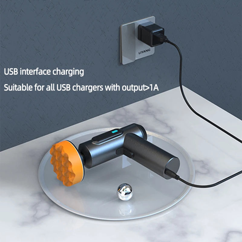 Car Polisher Handheld Wireless Polisher Car Polishing Waxing Machine Power Tool for Car Body Cleanig Waxing Repair