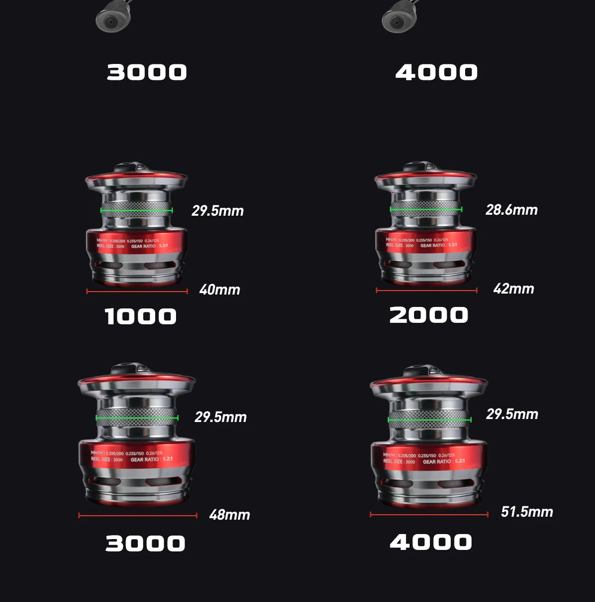 HANDING  ELITE Spinning Reel Max Drag 6kg 5.2:1 Gear Ratio Light Fishing Reel Slow Descent Gear Great Line Laying Spool Reel