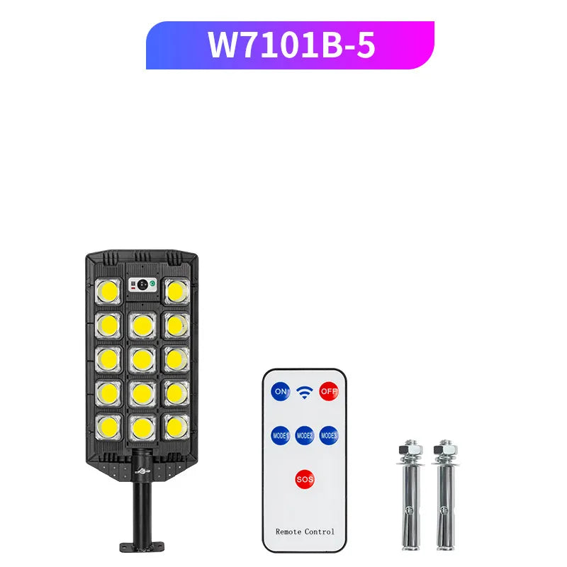 LED Solar Street Light Outdoor Waterproof LED For Garden Wall Adjustable Angle Solar Lamp Built-in Lithium Battery