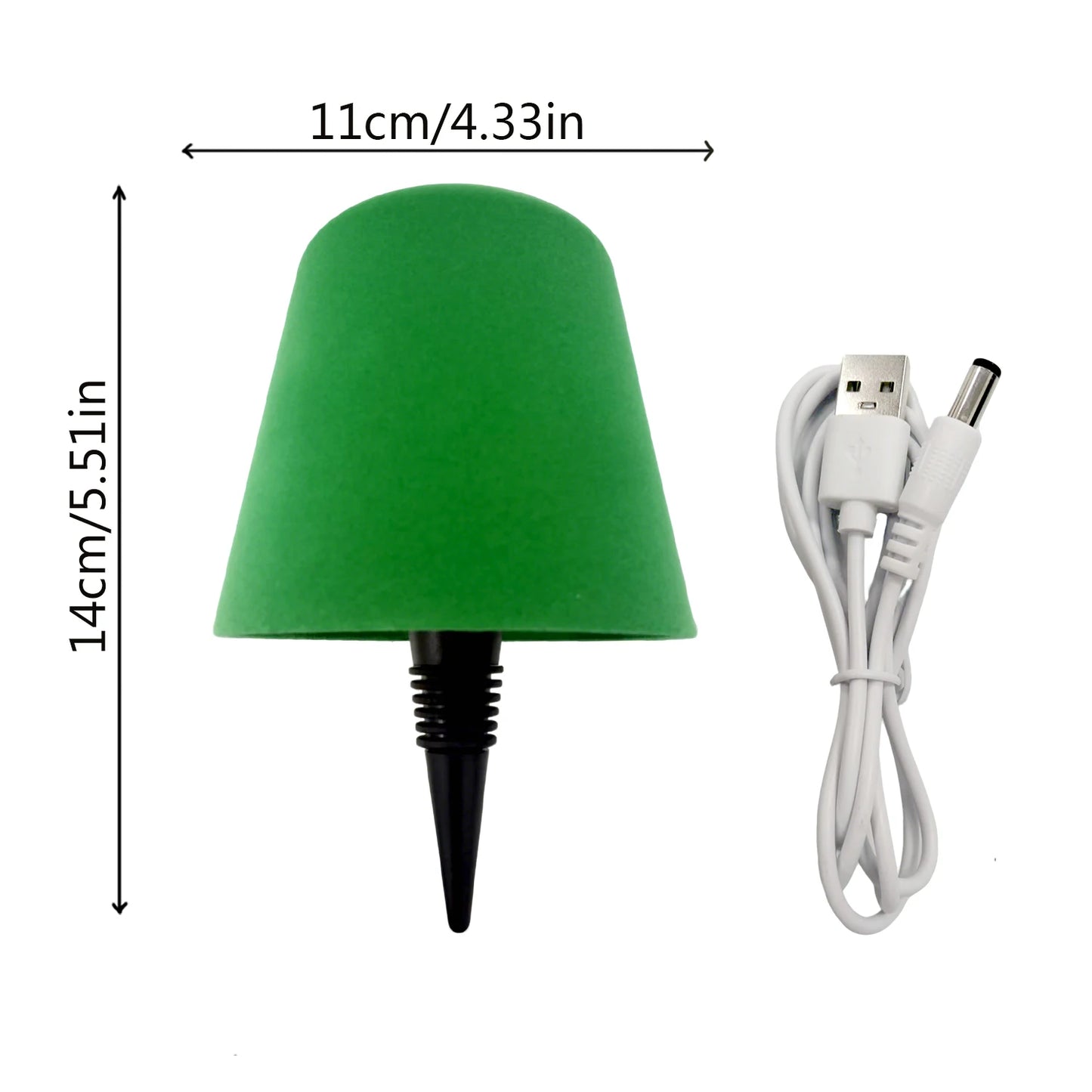USB Lamp, Wine Glass Lamp, LED Wine Bottle Table Lamp – Suitable for Bars, Lounges, Dining Tables, Night Lights, Touch-Activated