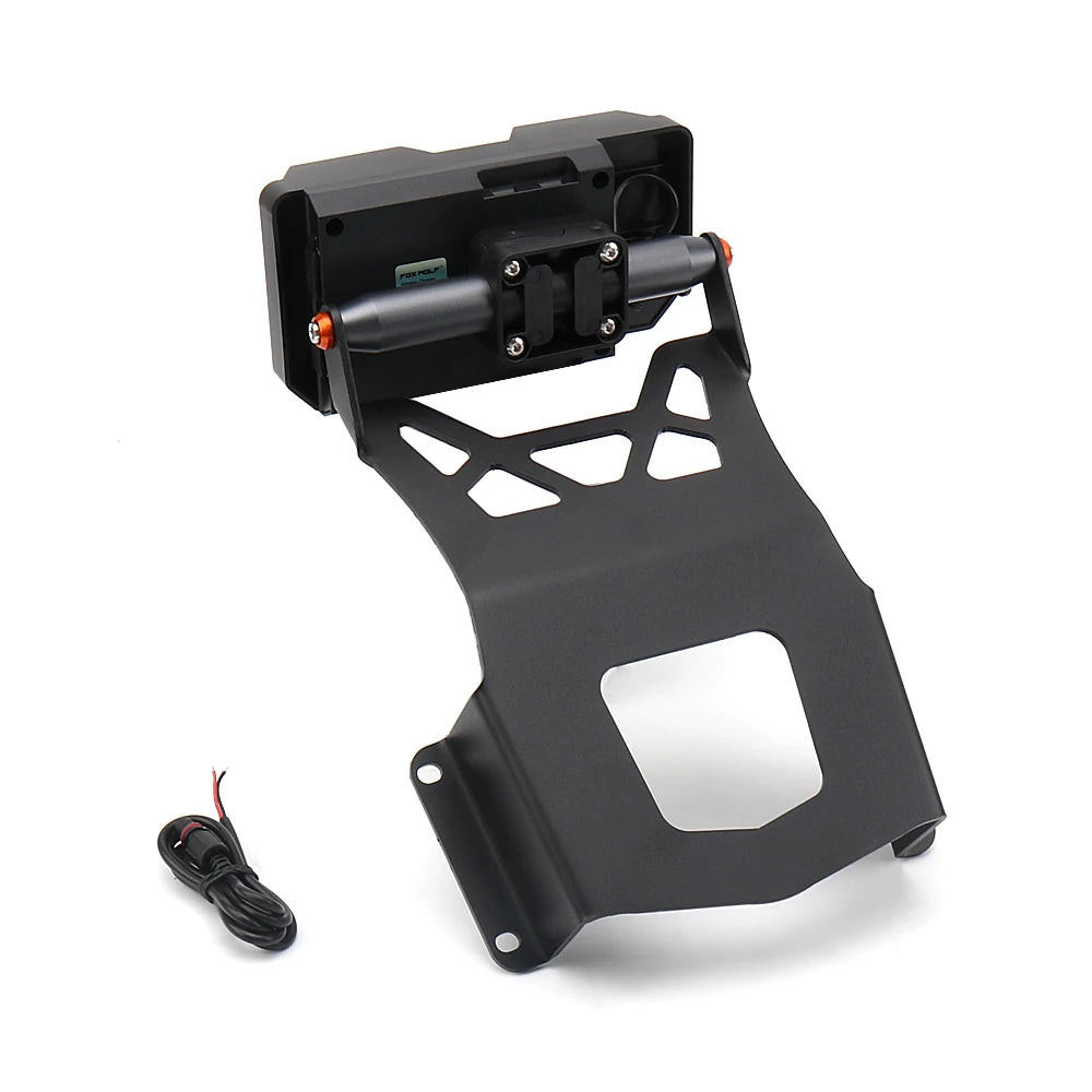 New 2023 Motorcycle For CFMOTO 800 MT 800MT 800mt Windshield Stand Holder Phone Mobile Phone GPS Navigation Plate Bracket 22mm