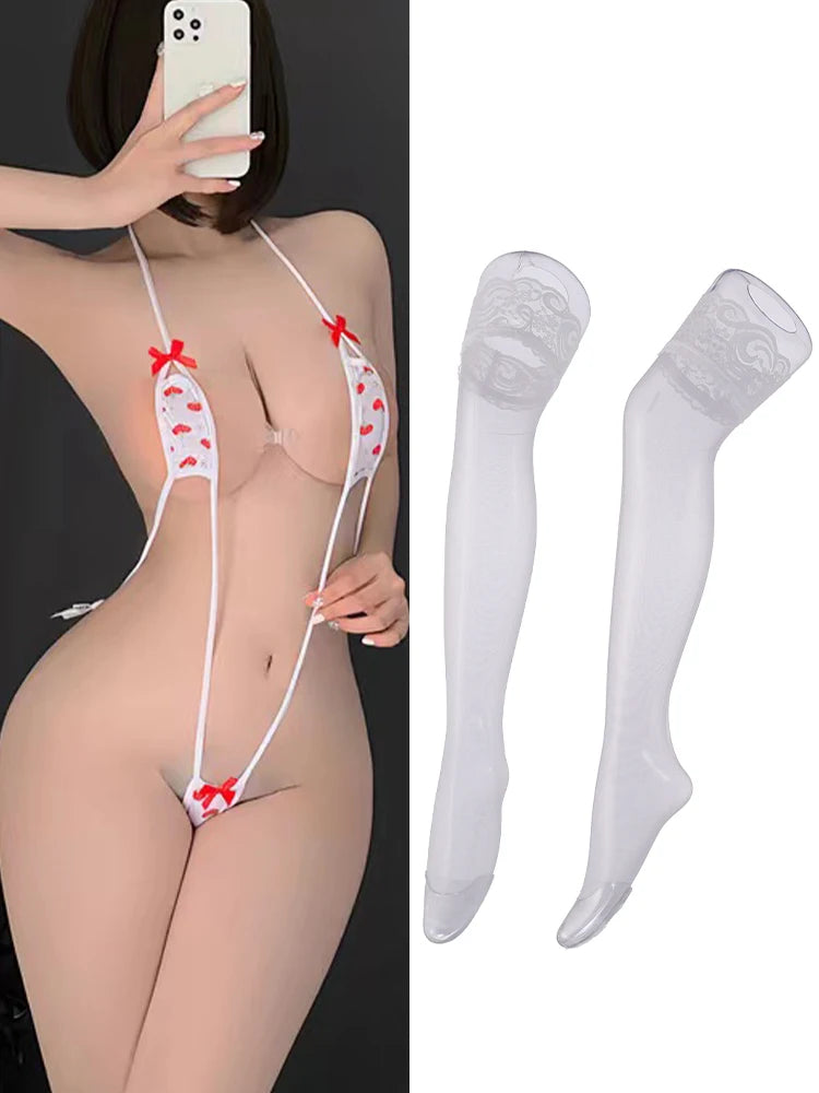Sexy Lingerie Open Bra Crotchless Underwear For Sex Lace Sleepwear Lingerie Babydoll Bodysuit Lenceria Erotic Sexi Costumes