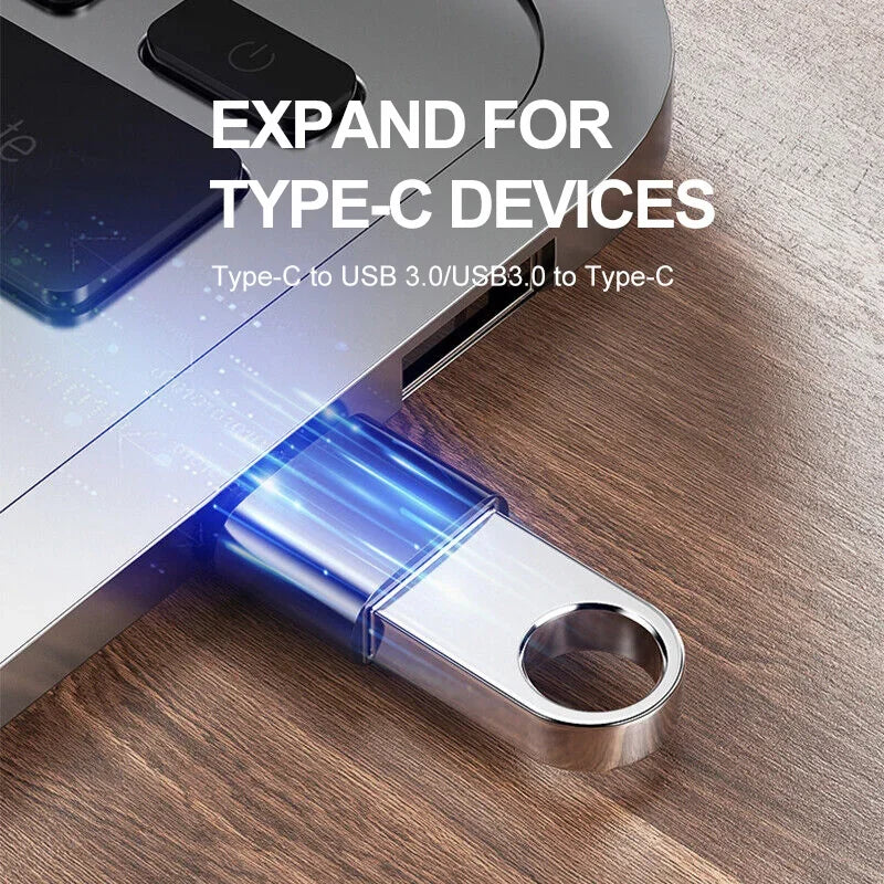 Type C to USB Adapter 3.0 USB-C 3.1 Male OTG A Female Data Connector For MacBook Pro iPad Mini 6/Pro MacBook Air Type C Devices