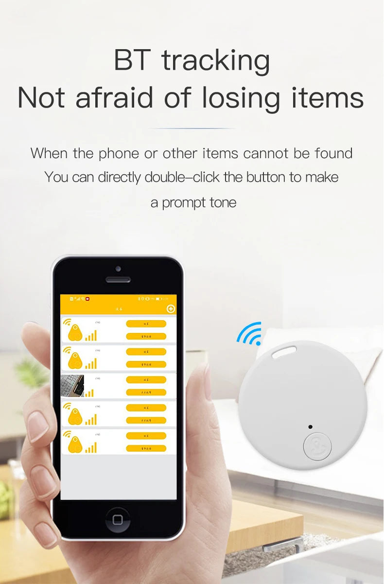 Mini Gps Tracker Bluetooth Anti-lost Device Tracking For Gps Plotter Without Subscription Car Play Moto Satellite Locator