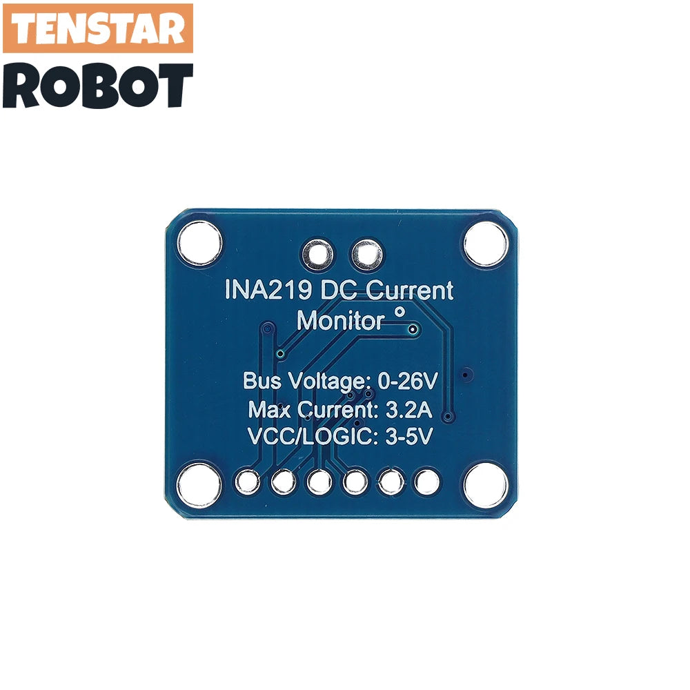 TENSTAR 3pcs INA219 Module DIY 3V-5V IIC I2C MCU-219 Bidirectional Current Power Supply Monitoring Sensor Module