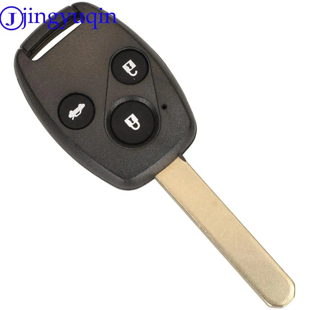 jingyuqin 313.8Mhz Remote Key Fob For Honda CR-V Accord 2008 2009 2010 2011 2012 MLBHLIK-1T ID46 Chip 3/4 Buttons Car Key HON66