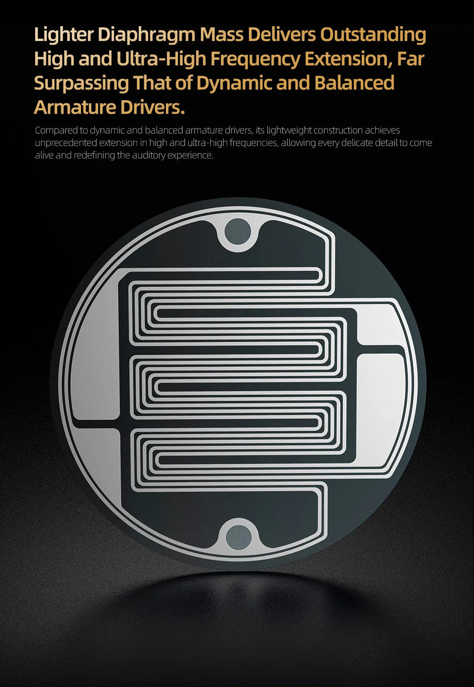 KZ PRX Fourth-Generation Planar Diaphragm Earphones HiFi Music Earbuds Sport Monitor Headset with High-Purity Silver-Plated Cabl