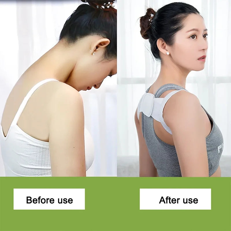1Pcs Adjustable Posture Corrector Back Support Shoulder Belt Rectify Straighten Correction Spine Health Postural