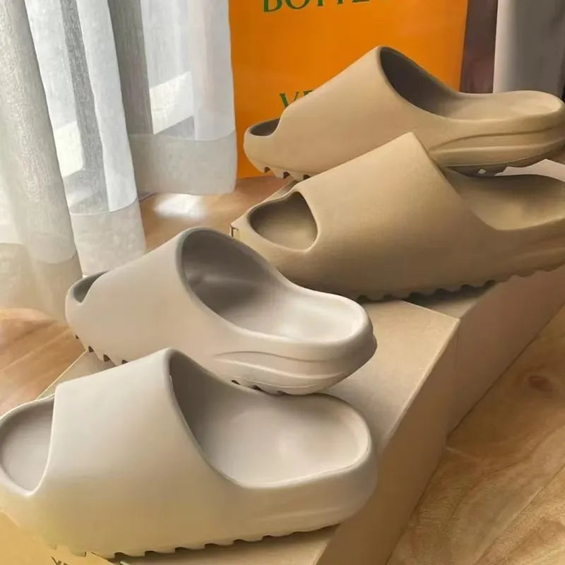 Coconut Slippers Feel like Stepping on Shit Thick-soled Sandals Summer New Non-slip Wearing Sandals
