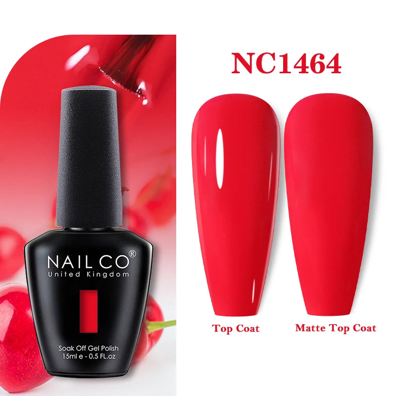 NAILCO Gel Nail Polish 15ml Nail Art Vernis Semi Permanent Soak off UV Gel Polish Gel Manicure Nail Varnish Nail Color Ongles