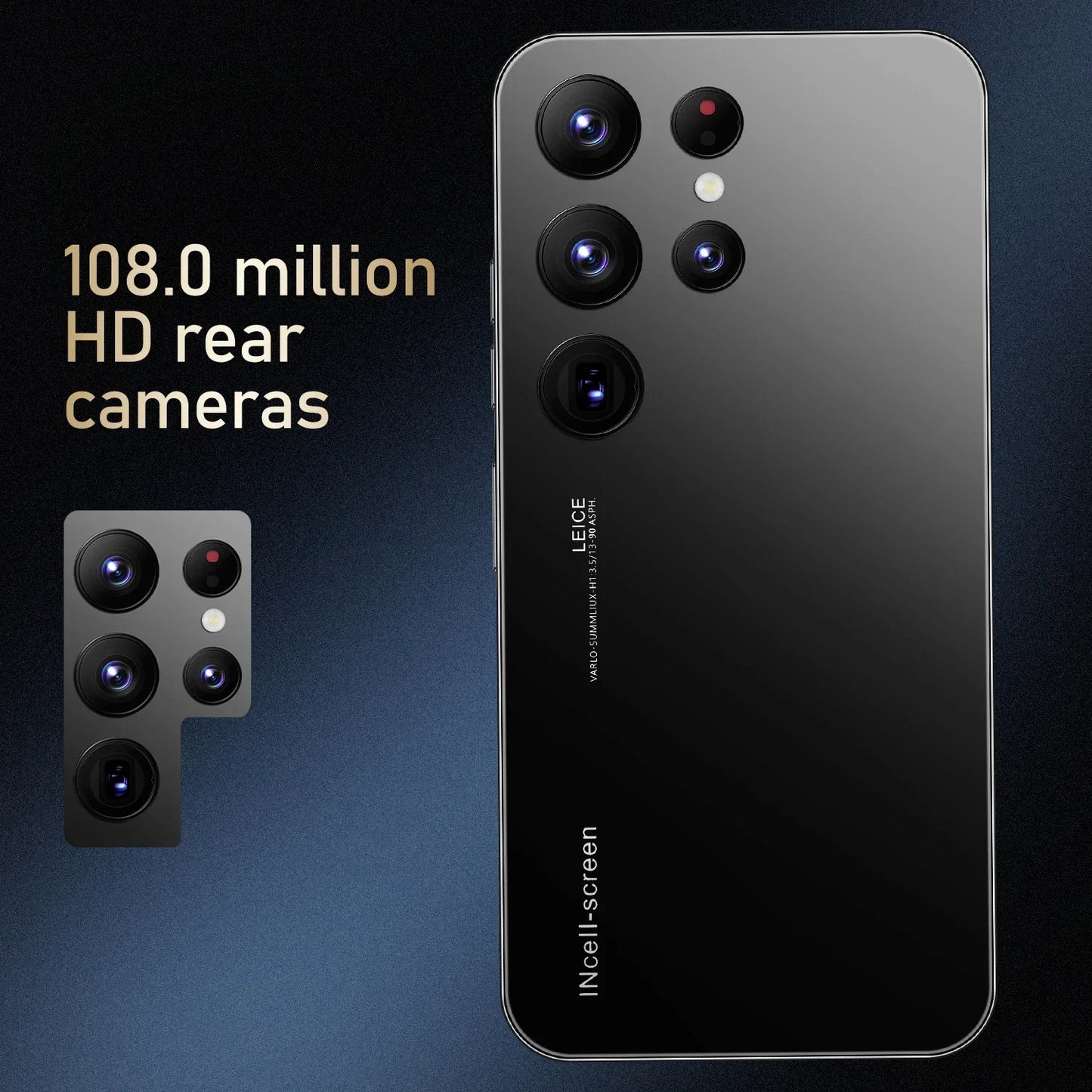 HOT 2025 new S25 Ultra original intelligent 4G 5G dual card dual standby Android 14 system global version 108MP 8000mAh battery