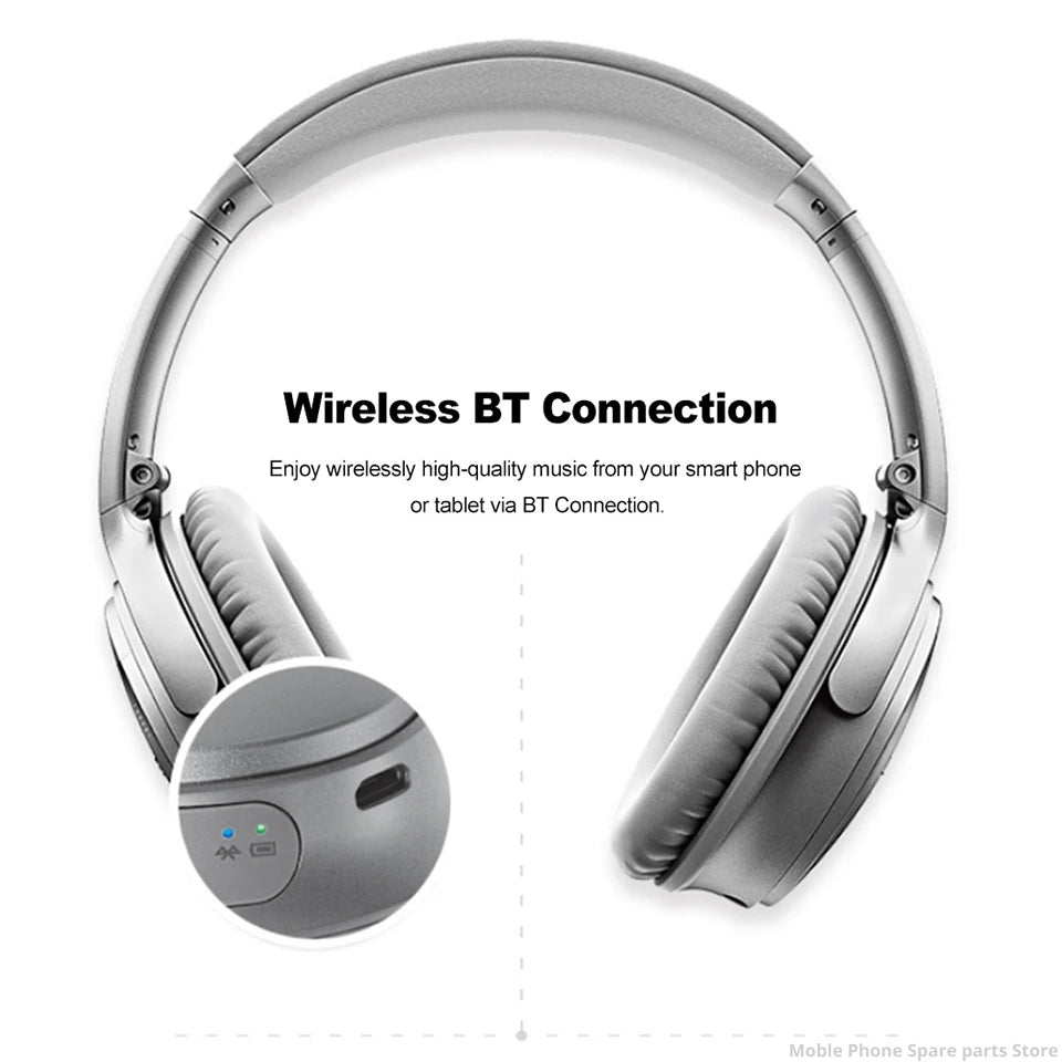BOSEbye QC35II Wireless Bluetooth Headphones Over Ear Hifi Stereo Headset True Sports Earphones Music Player with Mic