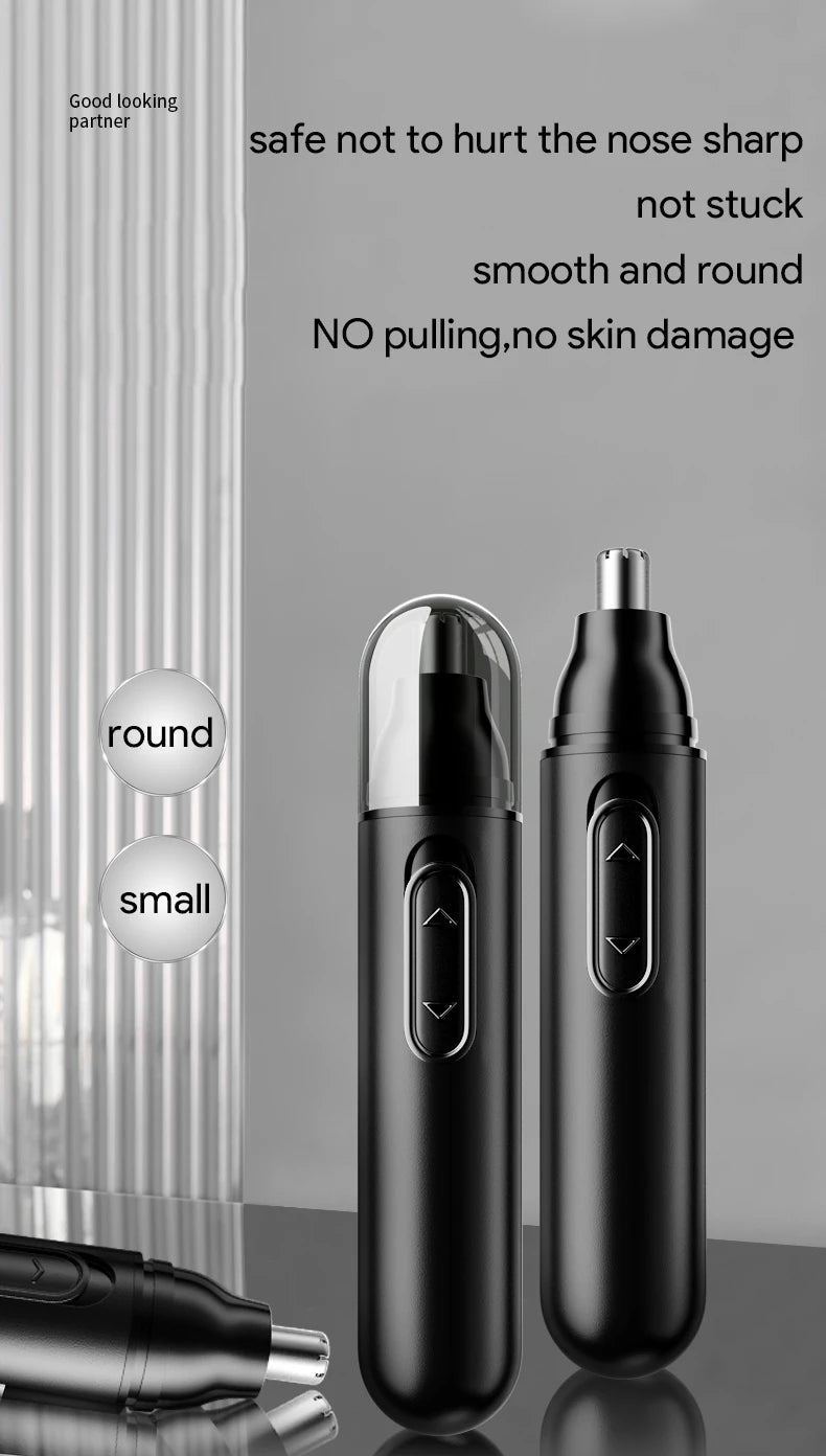 HOT Electric Nose Hair Trimmer Ear Hair Trimmer Eye-brow shaping Professional Safe Painless Portable For Business Trip And Home