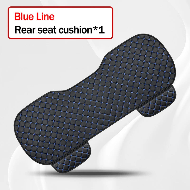 Kcimo Universal Pu Leather Car Seat Cover Seat Back Soft Cushion Minimalism Seat Cushion Chair Carpet Pad Auto Accessories