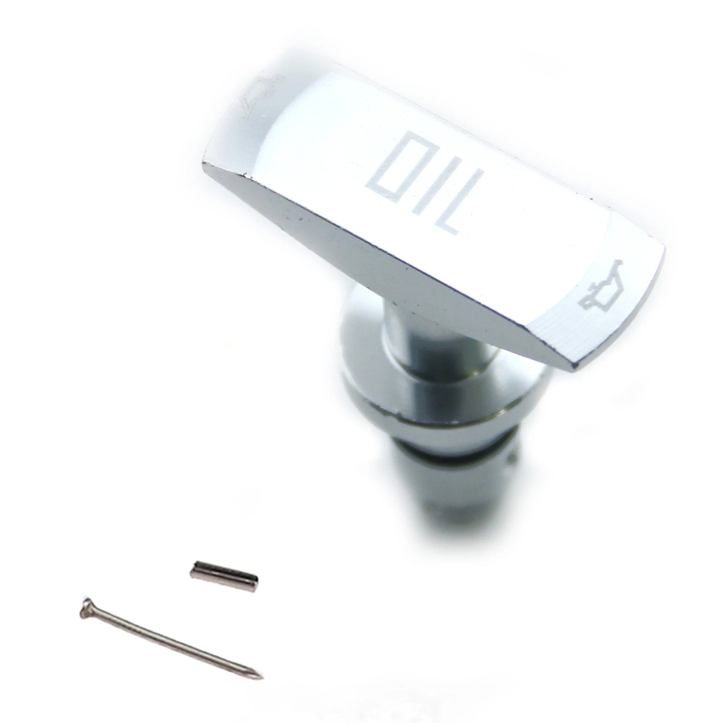 1PC Universal Car Oil Dipstick Pull Handle Engine Oil Pullhandle Aluminum Alloy Auto Replacement Modification Decoration