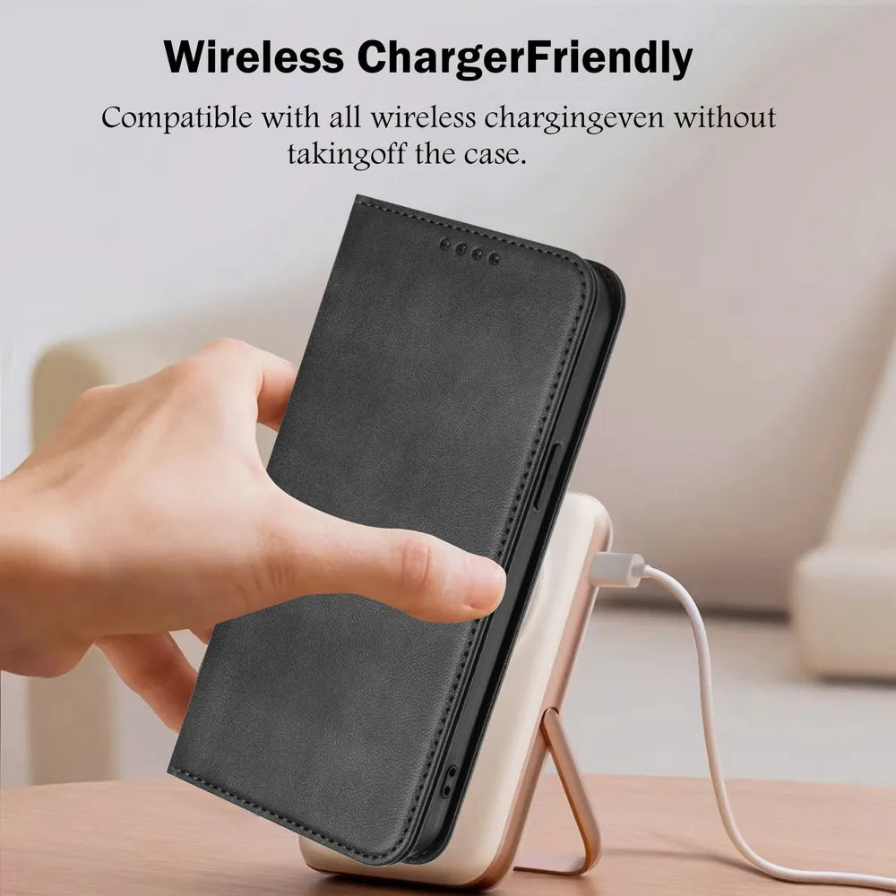 For Tecno Camon 50 Pro 2026 RFID Leather Wallet Funda for Tecno Camon 40 Premier Case Phone Camon 50 40 Pro Magnetic Flip Cover